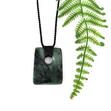 Ernesto Ovalle Square Pounamu Circle of Life-jewellery-The Vault