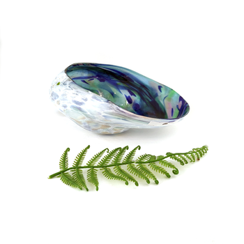 Flame Daisy Glass Paua Baby