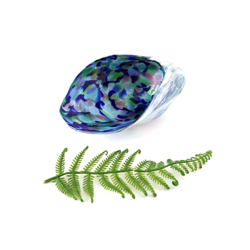 Glass Paua Shell Bowl Baby