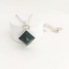 Kite Faceted Pounamu Kowhai Necklace-jewellery-The Vault