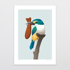 Lucky Catch A4 Print-artists-and-brands-The Vault