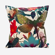 Flox Indoor Hemp Cushion Cover Magnolia & Moth-artists-and-brands-The Vault