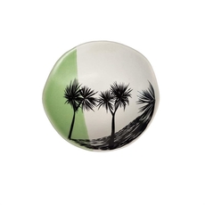 Cabbage Tree Dipped Green with Black Bowl-artists-and-brands-The Vault