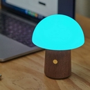 Mini Alice Mushroom LED Light Walnut