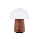 Mini Alice Mushroom LED Light Walnut