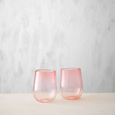 Smooth Glass Cup Apricot-artists-and-brands-The Vault
