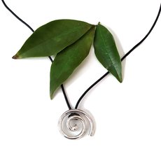 Modern Koru Pendant-jewellery-The Vault