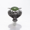 Pounamu Owl Guardian Ring