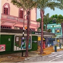 Emerson Street Napier A4 Print