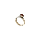 Blossom Ring Carnelian Silver