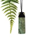 Pounamu Pendant Lashed Toki 