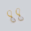 Timeless Pearl Earrings Gold Plate