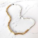 Kauri Medium Bead Necklace Short Mixed