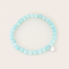 Throat Chakra Bracelet Silver-jewellery-The Vault