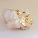 Be The Light Earrings Gold Plate