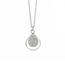 Dewdrop Necklace Silver