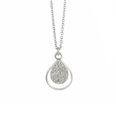 Dewdrop Necklace Silver-jewellery-The Vault