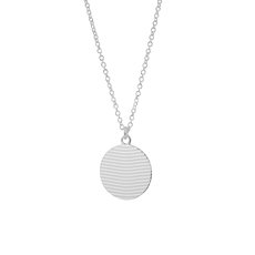 Ripple Necklace Silver-jewellery-The Vault