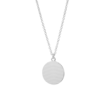 Ripple Necklace Silver