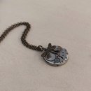 Mini Steampunk Pendant Brass Dragonfly