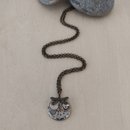 Mini Steampunk Pendant Brass Dragonfly