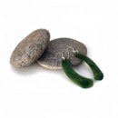 Pounamu Earrings Free Form