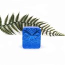 Whanau Ariki Cube Sculpture Royal Blue