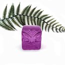 Whanau Ariki Cube Sculpture Purple