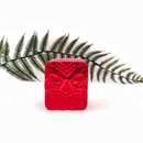 Whanau Ariki Cube Sculpture Red