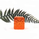 Whanau Ariki Cube Sculpture Orange