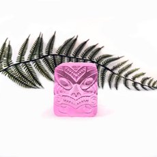 Whanau Ariki Cube Sculpture Soft Pink-artists-and-brands-The Vault
