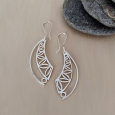 En Point Earrings-jewellery-The Vault