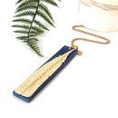 Huia Feather Pendant Moroccan Blue