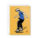Windy Welly Boy Skateboard Card
