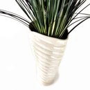 Large Palm Vase White