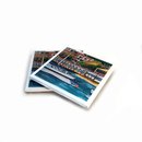 Wellington Boat Sheds Art Tile Coaster