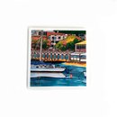 Wellington Boat Sheds Art Tile Coaster