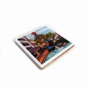 Cuba Street Buckets Art Tile Coaster