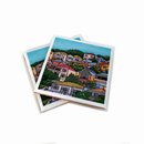 Mt Victoria Wellington Houses 2 Art Tile Coaster