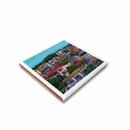 Mt Victoria Wellington Houses 2 Art Tile Coaster