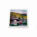 Pauatahanui Boat Sheds Art Tile Coaster