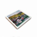 Pauatahanui Boat Sheds Art Tile Coaster