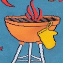 Men's Crew Socks Grillin It