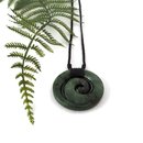 Ernesto Ovalle Large Pounamu Open Koru