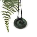 Ernesto Ovalle Large Pounamu Open Koru