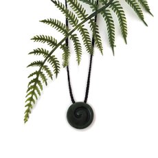 Ernesto Ovalle Small Pounamu Koru-jewellery-The Vault