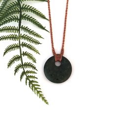 Ernesto Ovalle Medium Pounamu Circle of Life-jewellery-The Vault
