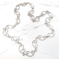 Koru Necklace Silver-jewellery-The Vault