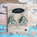 Puriri Moth Earrings