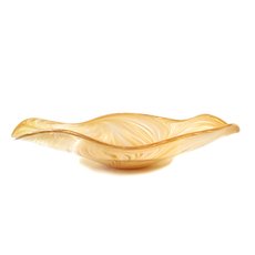 Glass Mohua Feather Platter-artists-and-brands-The Vault